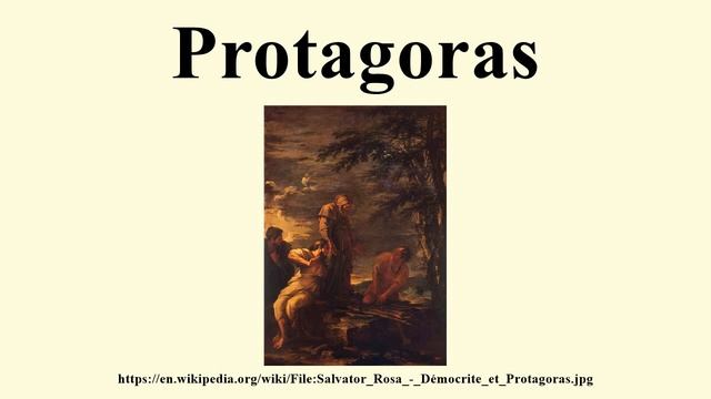 Protagoras смотреть онлайн