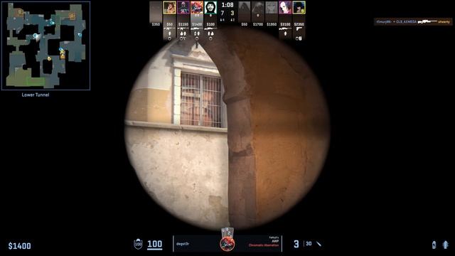 Degster insane (31-12) Dust 2 Faceit POV CS2 смотреть онлайн