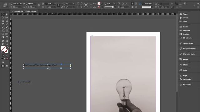Design Book Cover With Random Picture In Adobe Indesign. смотреть онлайн