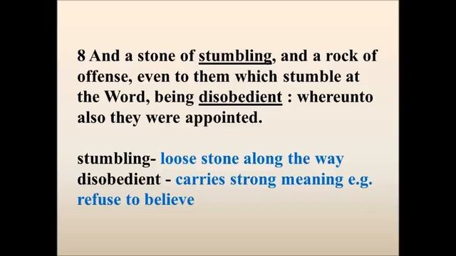 1 PETER - #11 - 2:8-12