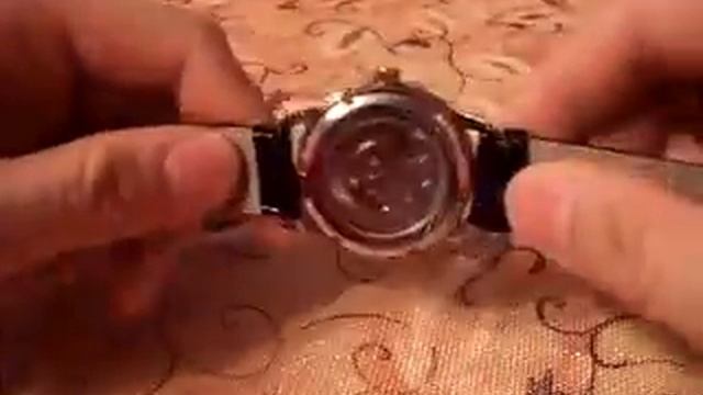 Кожаный ремешок с автоподзаводом Механические нару смотреть онлайн