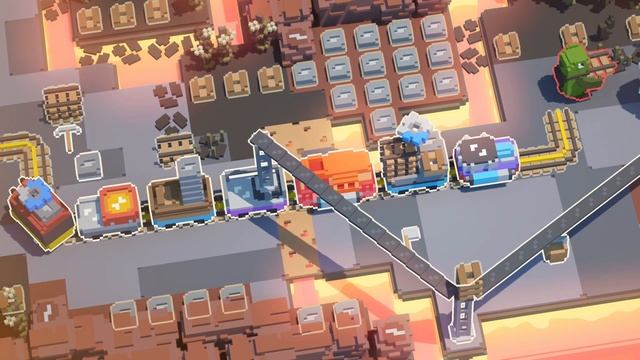 Unrailed 2 - Official Early Access Release Date Trailer | Convergence Showcase 2024