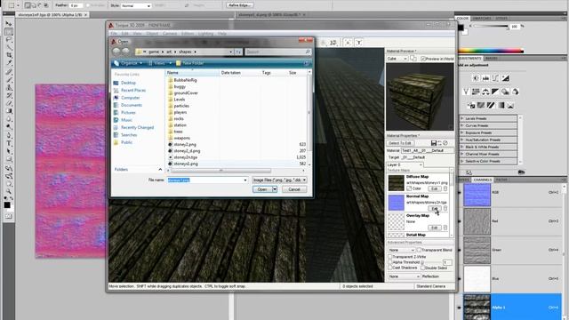 Parallax Mapping in Torque3D via the NormalMap's Alpha Channel смотреть онлайн