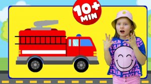 Синий трактор - песенка про пожарного и другие детские песенки