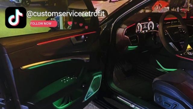 Speaker cover with light per Audi A6 смотреть онлайн