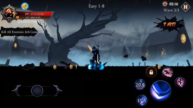 Shadow Fight Heroes - Dark Souls Stickman Legend Gameplay смотреть онлайн