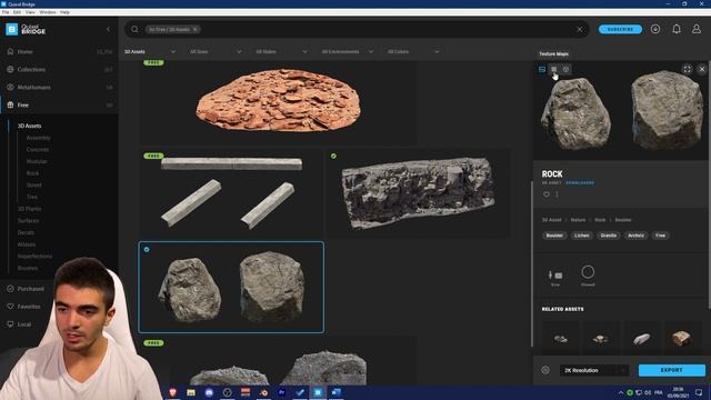 MEGASCAN : 15 000 objets et matériaux PHOTOREALISTES pour BLENDER смотреть онлайн