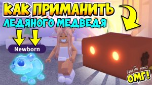 КАК ПРИМАНИТЬ нового ЛЕДЯНОГО МЕДВЕДЯ в Адопт Ми😱КАК ПОЛУЧИТЬ ЛЕДЯНОГО МЕДВЕДЯ🧊НОВАЯ ОБНОВА👀ADOPT