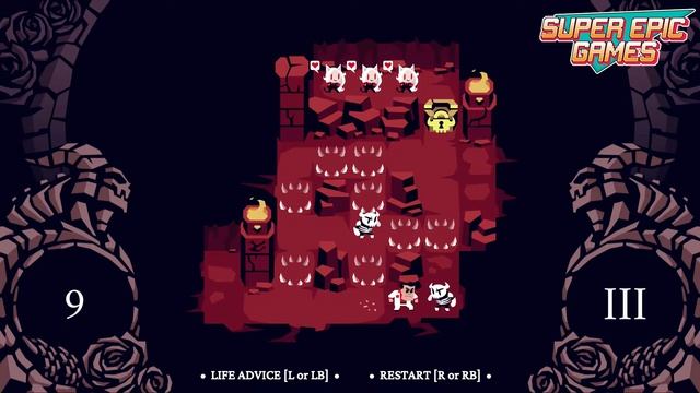 Helltaker Level 3 Solution Gameplay Walkthrough смотреть онлайн