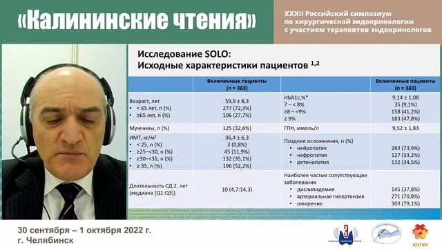 Модернизация подходов к инсулинотерапии СД 2 типа: данные реальной клинической практики смотреть онлайн