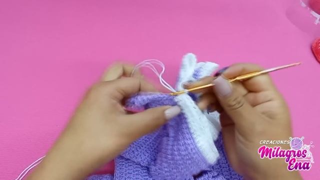 Manualidades Milagros Ena N° 49: Muñeca PORTA ESMALTES, Ganchillo, DULCES Y HUEVOS Tejido A Crochet