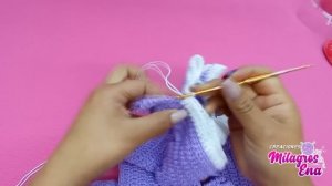 Manualidades Milagros Ena N° 49: Muñeca PORTA ESMALTES, Ganchillo, DULCES y HUEVOS tejido a crochet