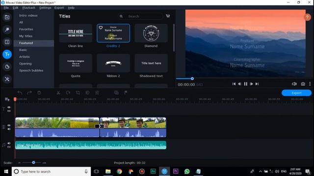 MOVAVI VIDEO EDITOR - Software Editing video yang cocok untuk PEMULA .. смотреть онлайн