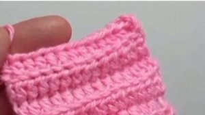 Неожиданно простая резинка крючком. Новичкам понравится