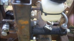 Сделал механизм поворота на самодельный гусеничный вездеход