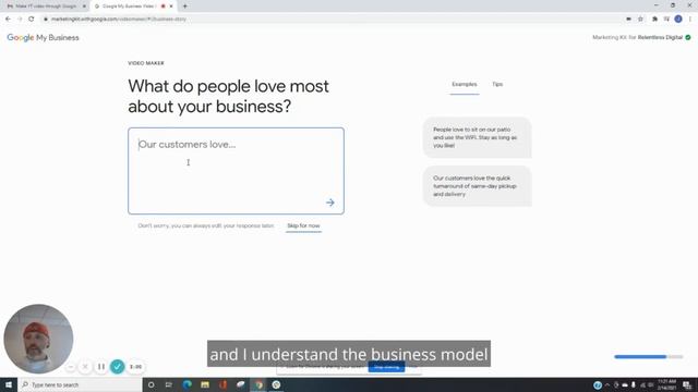 Using Marketing Kit with Google for a free video ad смотреть онлайн