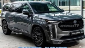 Представлена новая Toyota Highlander 2025: другая внешность и расход 6,5 литров на сотню