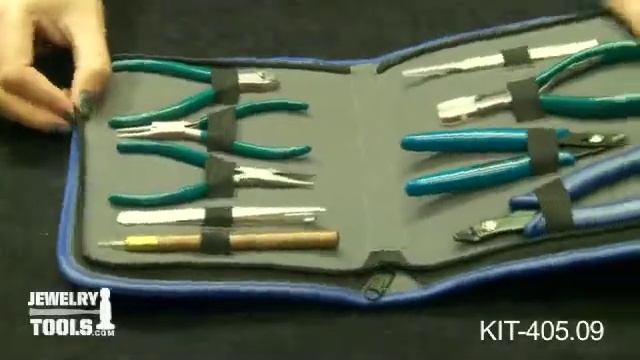 KIT-405.09 - Superior Beader's Tool Kit, 9 Piece Set - Jewelry Tools Demo смотреть онлайн