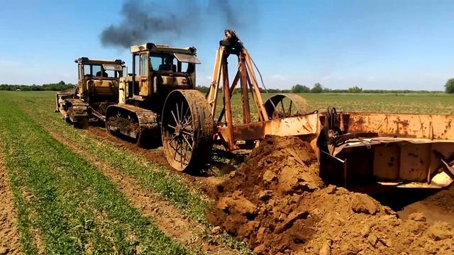Работа большим арычником