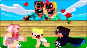 🥰 СЛЕДИМ за МИМИКОМ в МАЙНКРАФТ! НУБИК ШЕДИ ЛЕСКА