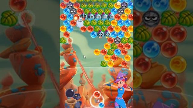 Bubble Witch Saga 3 LEVEL 586 смотреть онлайн