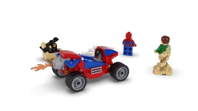 LEGO Marvel Spider-Man: Spider-Man en Sandman duel - 76172 | 360° смотреть онлайн