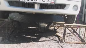 Замена масла в коробке передач Рено Логан 2007 г.