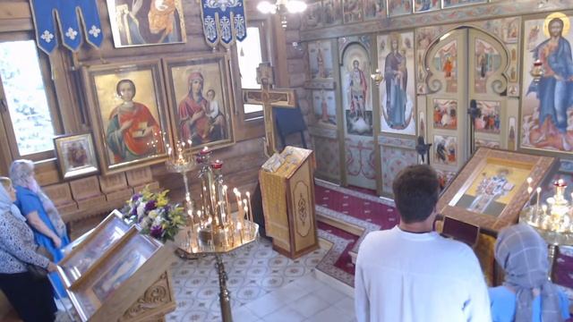 Неделя 6-я по Пятидесятнице. Равноап. Марии Магдалины. Божественная Литургия смотреть онлайн