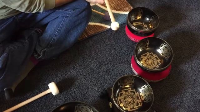 SOLD OUT - Sri Yantra 7 Singing Bowl Set - Unlimited Singing Bowls смотреть онлайн