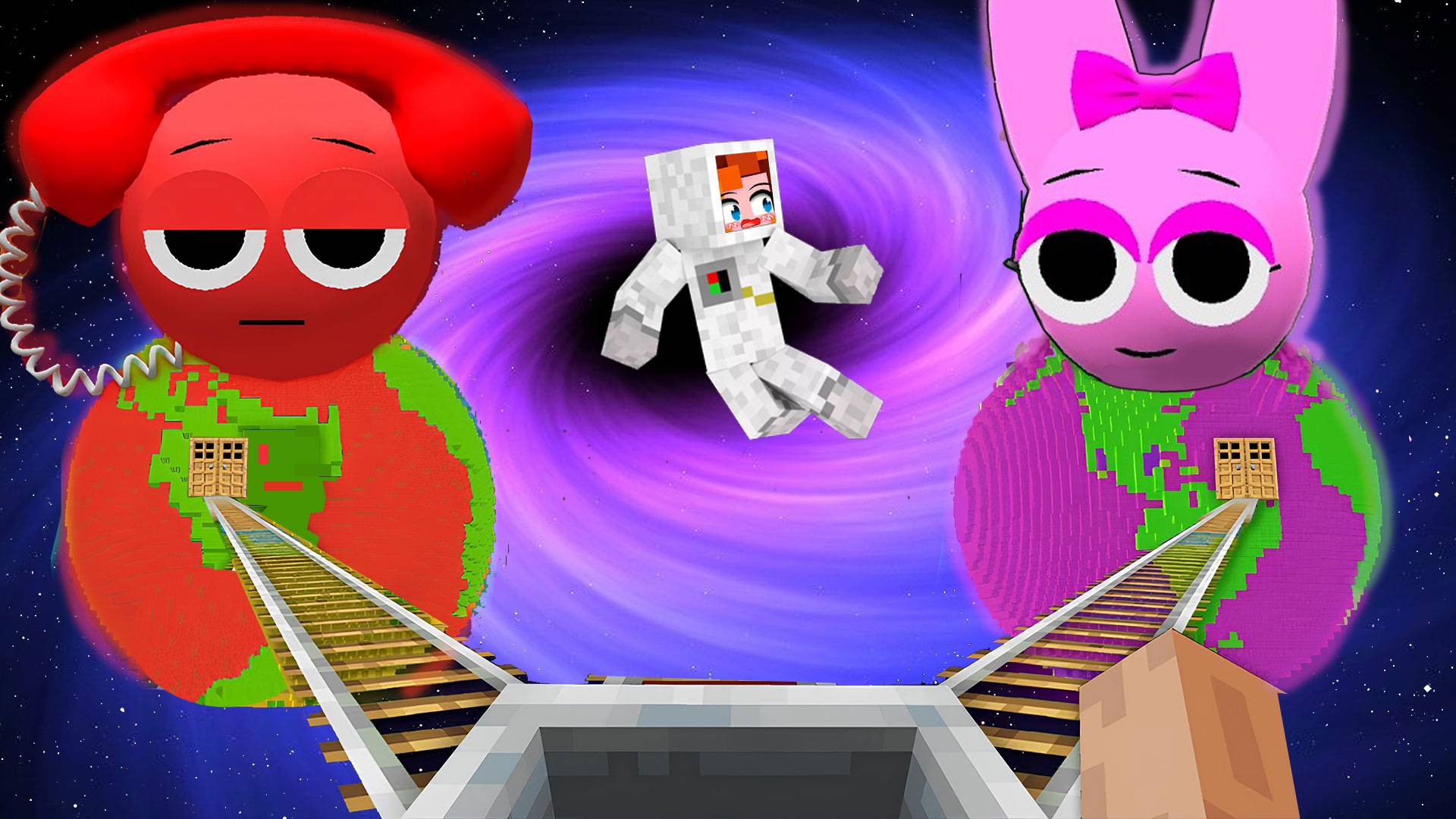 ВЫЖИВАНИЕ ВНУТРИ ПЛАНЕТ СПРУНКИ В МАЙНКРАФТ УЖАСНАЯ БАЗА СПРУНКИ! смотреть онлайн