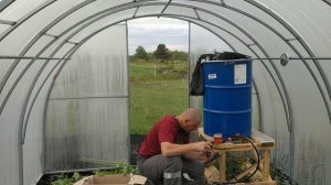 Капельный полив Жук в теплице