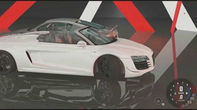 Audi R8 with all configurations смотреть онлайн