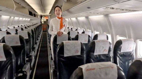 Jeju Air Boeing 737-800 | Рейс Пусан — Чеджу