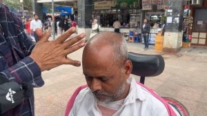 ASMR Варис Барбер Снятие Стресса Массаж Мгновенное Расслабление Индийский Уличный парикмахер