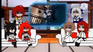 реакция семьи риас + Акено на милликаса как сукуна