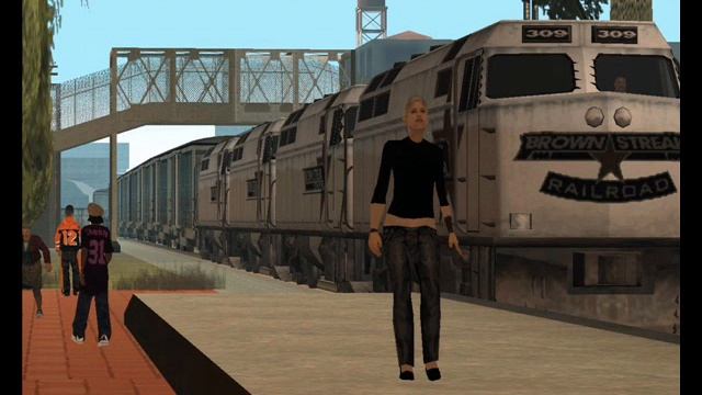 Gta Sa Train Mods/pics