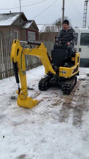 Купил себе мини экскаватор Rippa R319ST