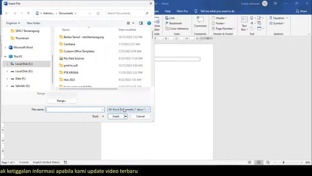 cara memasukkan file pdf ke word 2007, 2010, 2013, 2016, dan 2016 смотреть онлайн