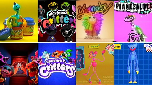 Поппи Плейтайм 1 2 3 4. Все рекламы | Poppy Playtime