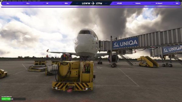 A350 iniBuilds, MSFS 2020, GSX, AFL005, Vatsim, Vienna(LOWW) - Istanbul(LTFM)