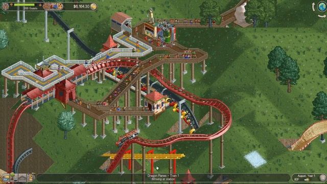 (35/96) Dragons Cove - RollerCoaster Tycoon Classic смотреть онлайн