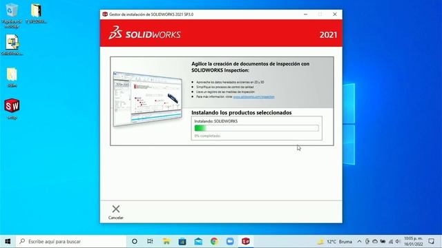 Instalación de SolidWorks 2021-2022 Versión Estudiantil смотреть онлайн