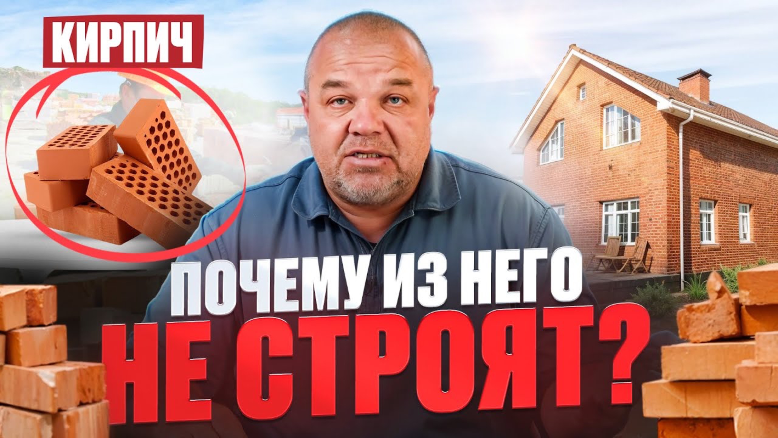 ИЗ ЧЕГО ПОСТРОИТЬ ДОМ? ПОЧЕМУ КИРПИЧ ОСТАЛСЯ В ПРОШЛОМ? / смотреть онлайн