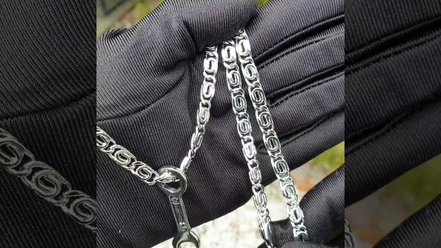 Набор "Гаечный Ключ" из нержавеющей стали + цепочка с покрытием родия Xuping. Sorokka.com.ua смотреть онлайн