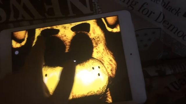 Скример Golden Freddy Fnaf 1