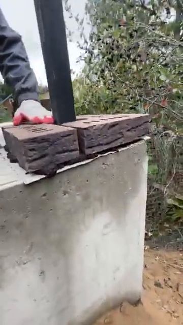 Как Вам такие кирпичные столбы? #заборспб смотреть онлайн