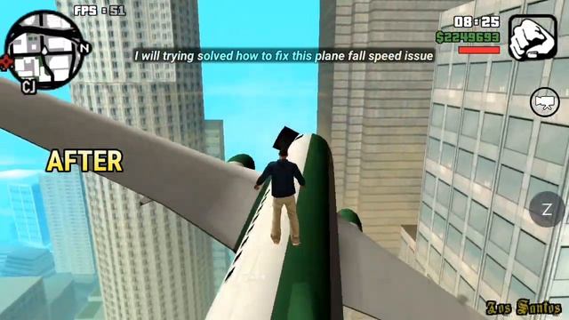 Planes Inertia - Inertia When Jumping From Plane - GTA SA PC & Mobile смотреть онлайн