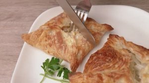 РАССТЕГАИ С РЫБОЙ из слоеного теста. Быстро и просто!