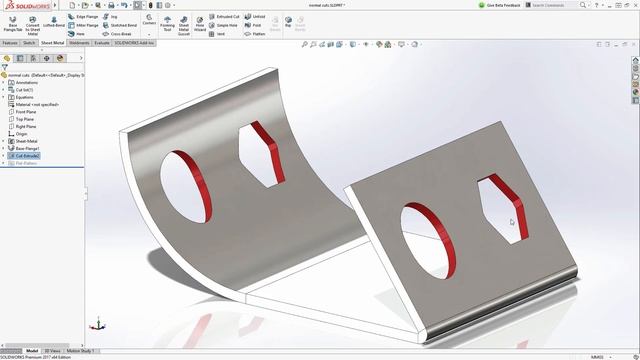 What's New in SOLIDWORKS 2017 - Sheet Metal смотреть онлайн