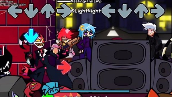 FNF VS Helluva Boss Funkin | VS Alastor Remastered Psych engine port Test (FNF MOD/HARD)